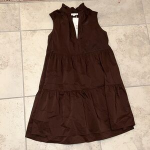Tiered sleeveless dress